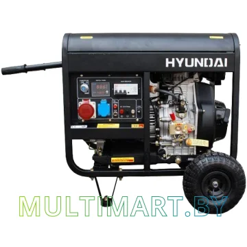 Дизельный генератор Hyundai DHY 8000LE-3
